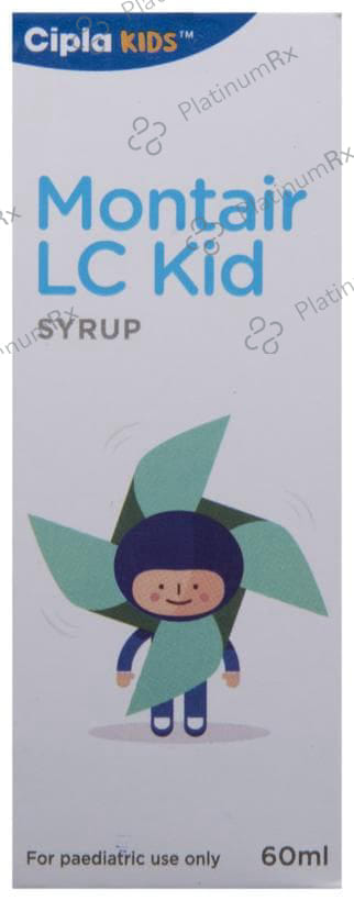 Montair LC Kid 2.5/4mg Syrup 60ml