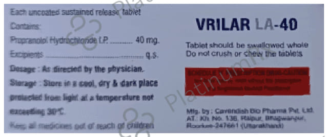 Vrilar LA 40 Tablet