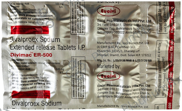 Divimac ER 500mg Tablet 10s