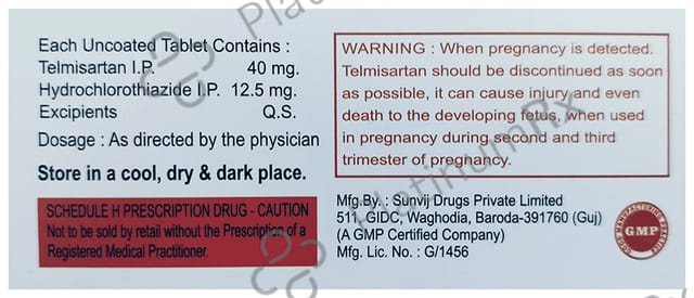 Nirsartan-H 40 Tablet