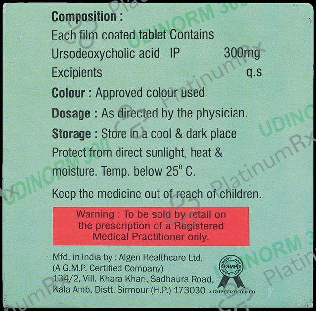 Udinorm 300mg Tablet