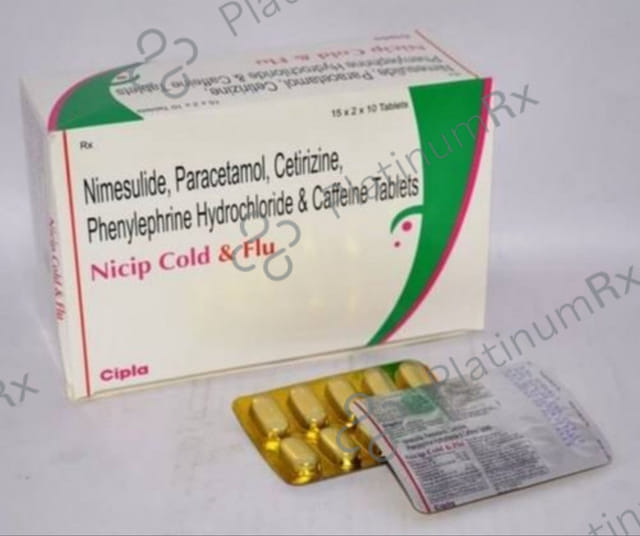 Nicip Cold Tablet 10s