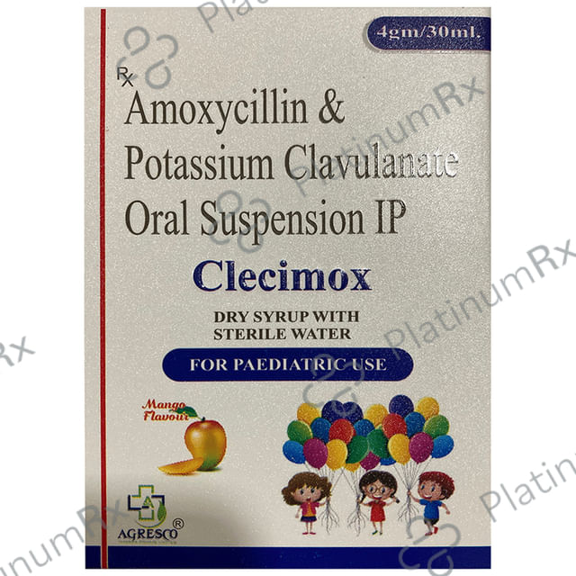 Clecimox Dry Syrup Mango