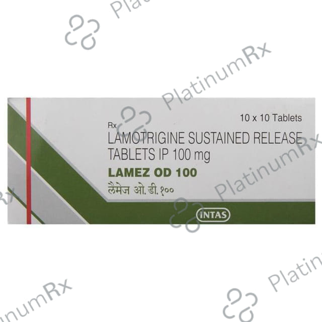Lamez OD 100mg Tablet SR 10s