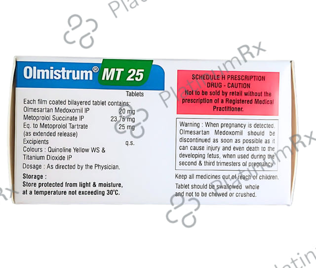 Olmistrum MT 25/20mg Tablet ER 10s