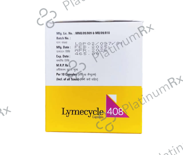 Lymecycle 408mg Capsule 10s