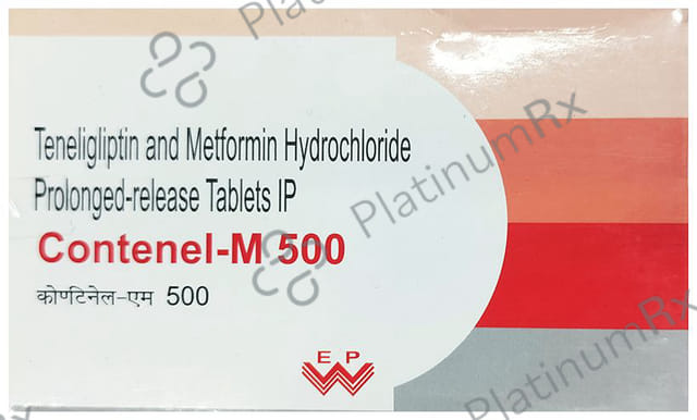 Contenel M 500/20mg Tablet 10s