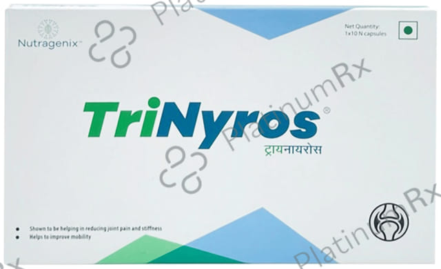 Trinyros 50mg Capsule 10s