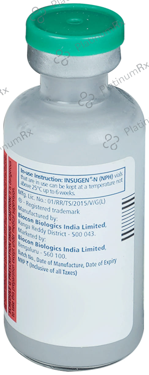 Insugen-N 40IU/ml Injection 10ml
