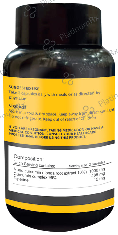 Zaveda Curcumin Plus Veg Capsule 60 vegicaps
