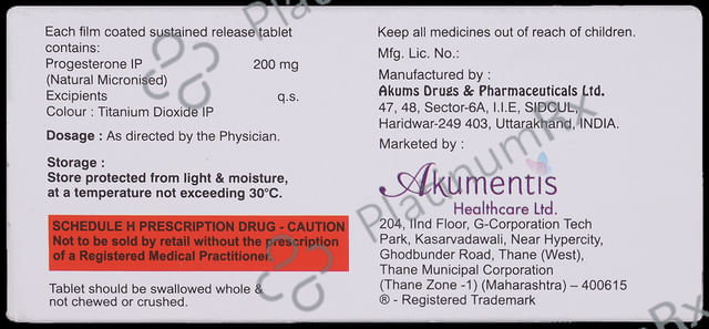 Seacure SR 200mg Tablet 10s