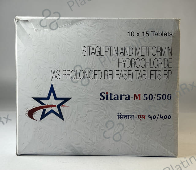 Sitara M 50/500mg Tablet PR 15s