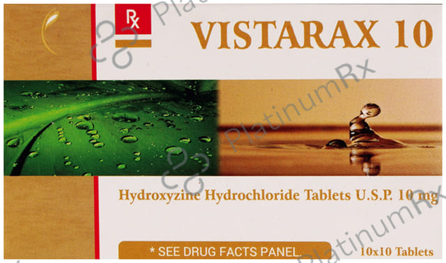 Vistarax 10mg Tablet 10s