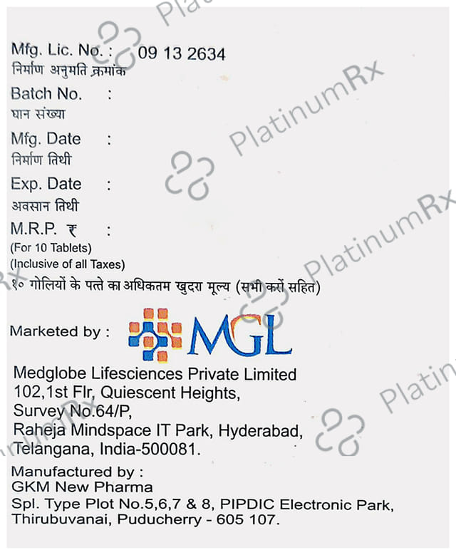Mgtel 40mg Tablet 10s