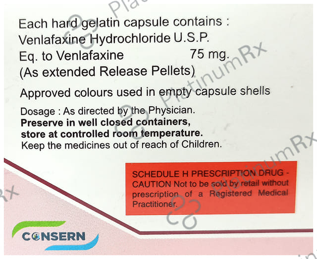 Venorax-XR 75 Capsule