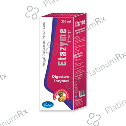 Etazyme Pineapple Syrup 200ml
