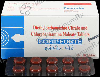 Eofil Forte 250/4mg Tablet 10s