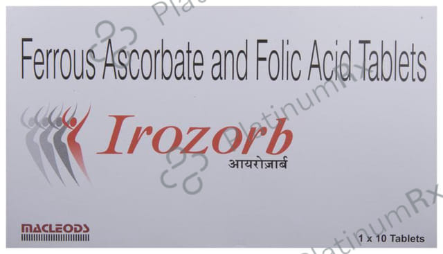 Irozorb 100/1.5mg Tablet 10s