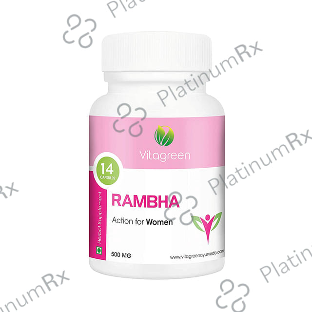 Vitagreen Rambha Action for Women Capsule