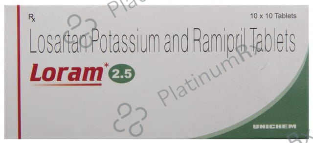 Loram 2.5/50mg Tablet 10s