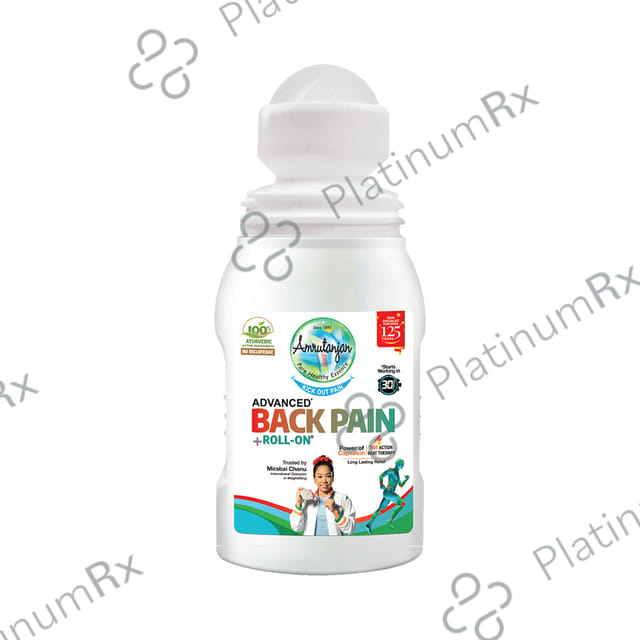 Amrutanjan Advanced Back Pain + Roll On 50ml