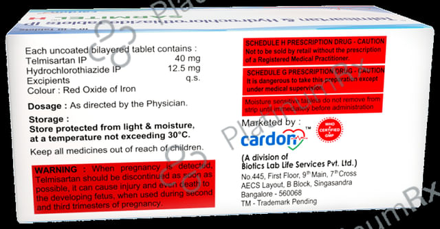 Sarmitel H 40mg/12.5mg Tablet