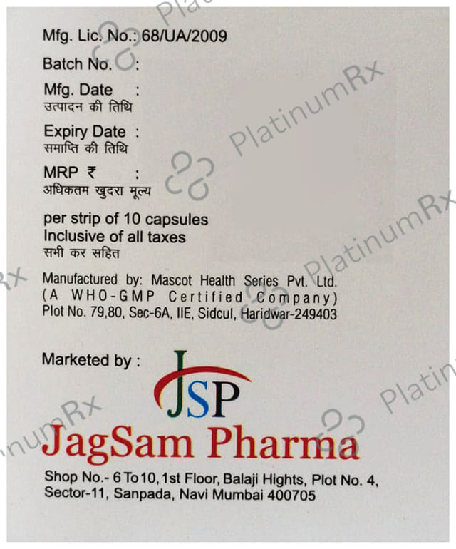 CD3mgD2mg 3mg Capsule 10s