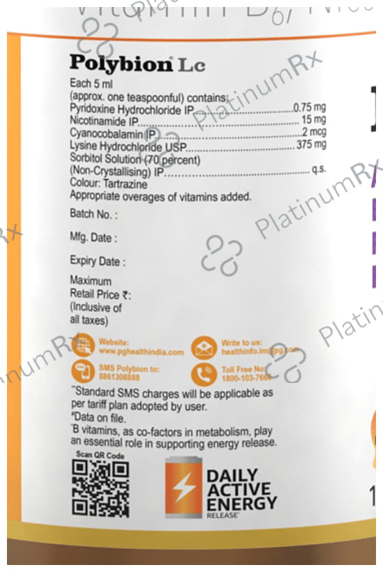 Polybion LC Syrup Mango 150ml