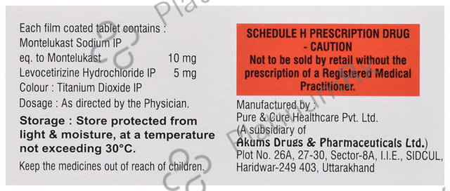 LC M 5/10mg Tablet 10s