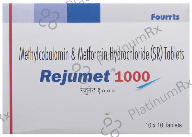 Rejumet 1000mg Tablet SR 10s