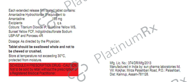 Parkitidin ER 193mg Tablet 10s