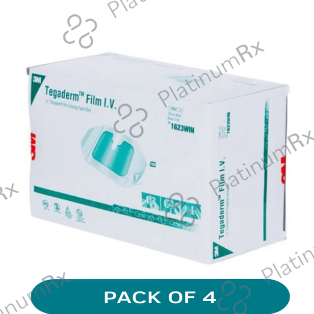 3M Tegaderm 1623W 6cm x 7cm 100 films