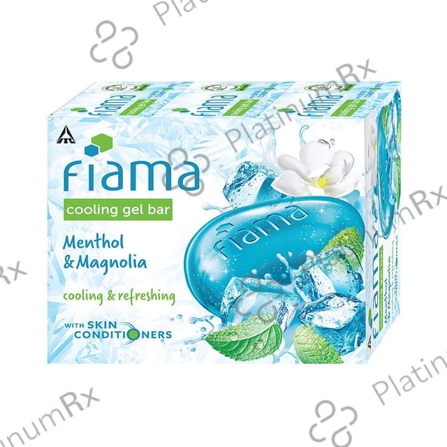 Fiama Menthol & Magnolia Cooling Gel Bar (125gm Each)