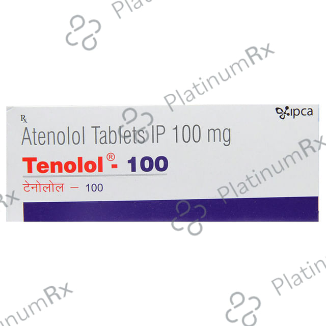 Tenolol 100mg Tablet 14s