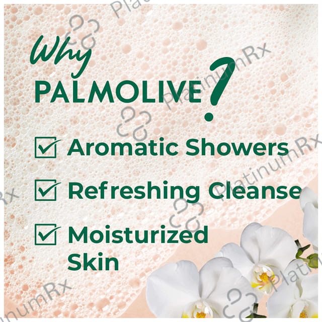 Palmolive Rejuvenating Fig Oil with White Orchid Luminous Oils Shower Gel