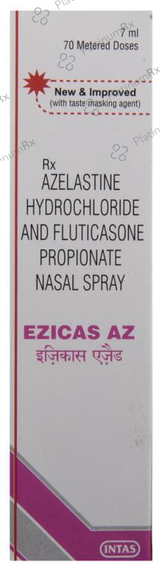 Ezicas AZ 140/50mcg Nasal Spray 7ml