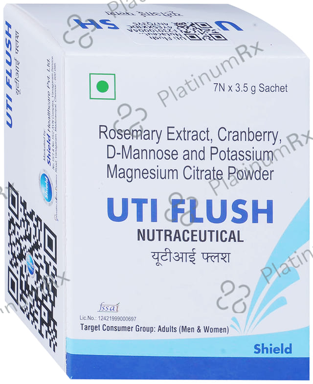 Uti Flush Nutaceutical Sachet 7x3.5gm