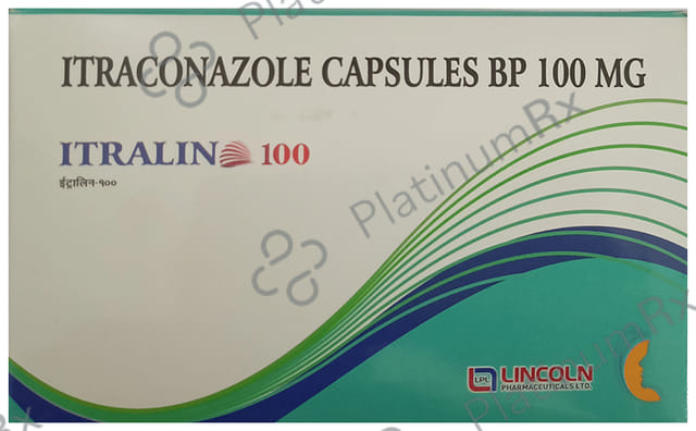 Itralin 100 Capsule 10 Capsule
