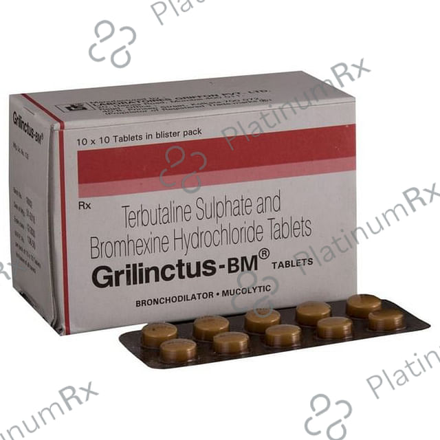 Grilinctus BM 2.5/8mg Tablet 10s