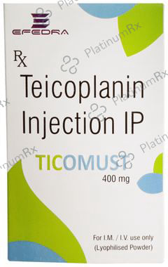 Ticomust 400mg Injection