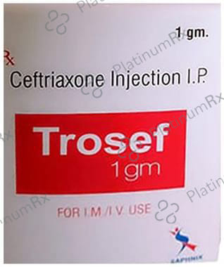 Trosef 1gm Injection