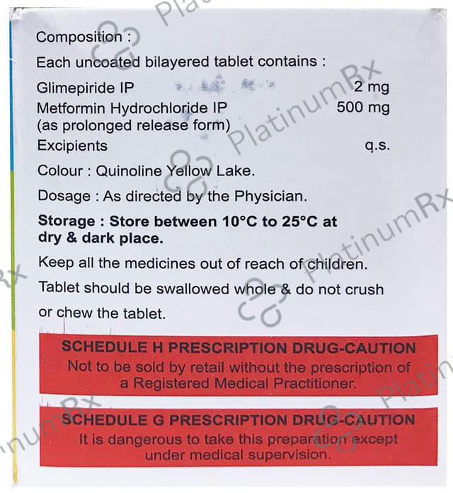 Apriglim M 2 Tablet PR 15s