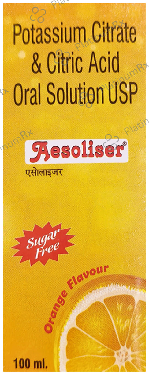 Aesoliser 1100/334mg Oral Solution 100ml