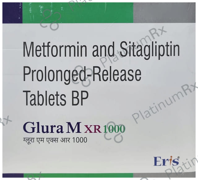 Glura M XR 1000/50mg Tablet 15s