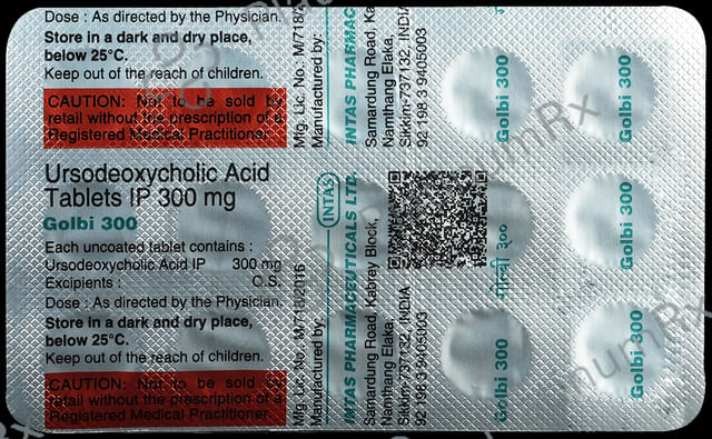 Golbi 300mg Tablet 15s