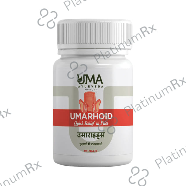 Uma Ayurveda Umarhoid Tablet for Quick Relief in Piles