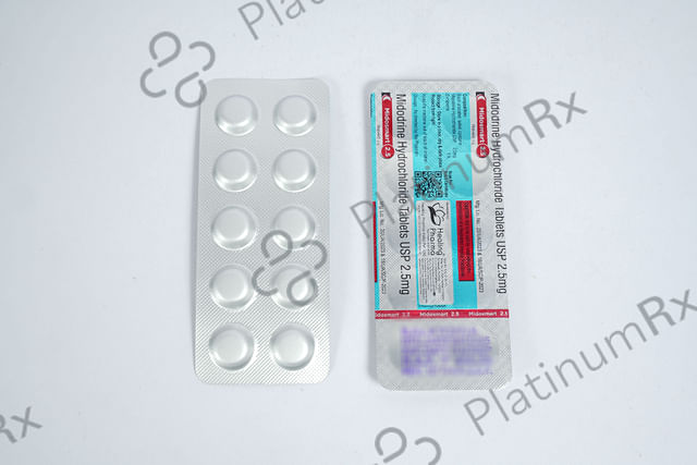 Midosmart 2.5mg Tablet 10s