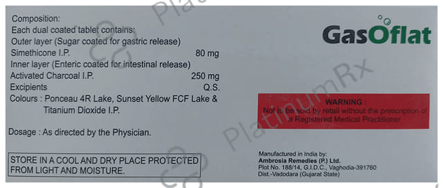 Gasoflat Tablet 10s