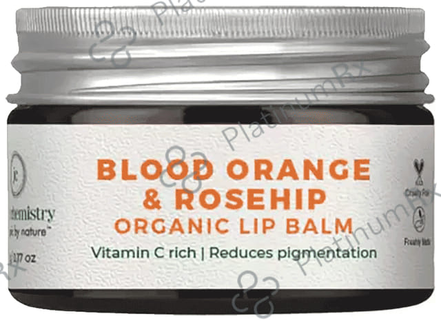 Juicy Chemistry Blood Orange & Rosehip Organic Lip Balm
