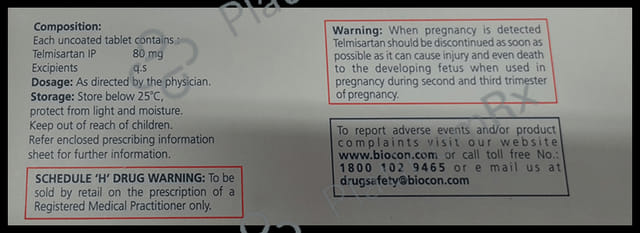 Telmisat 80 Tablet